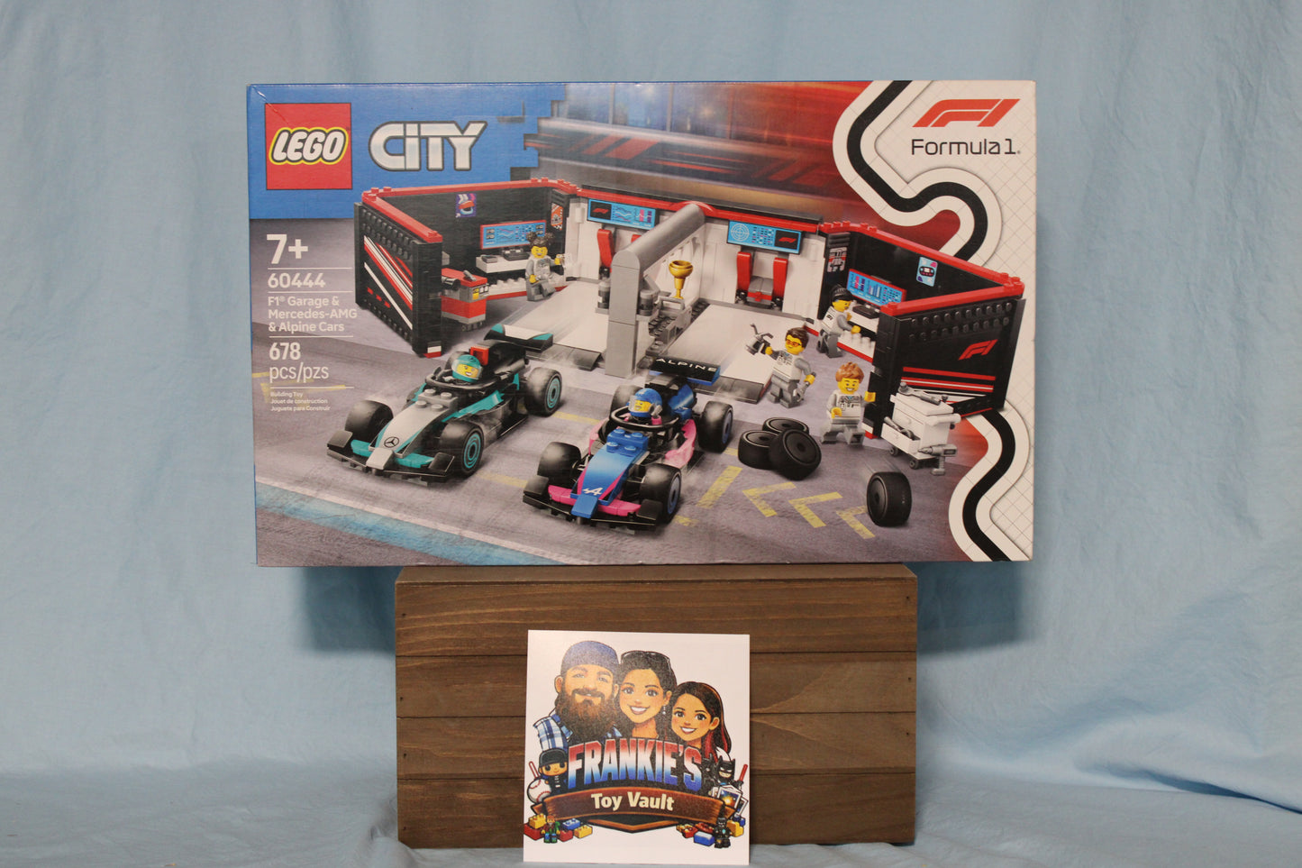 Lego 60444 F1 Garage & Mercedes-AMG & Alpine Cars