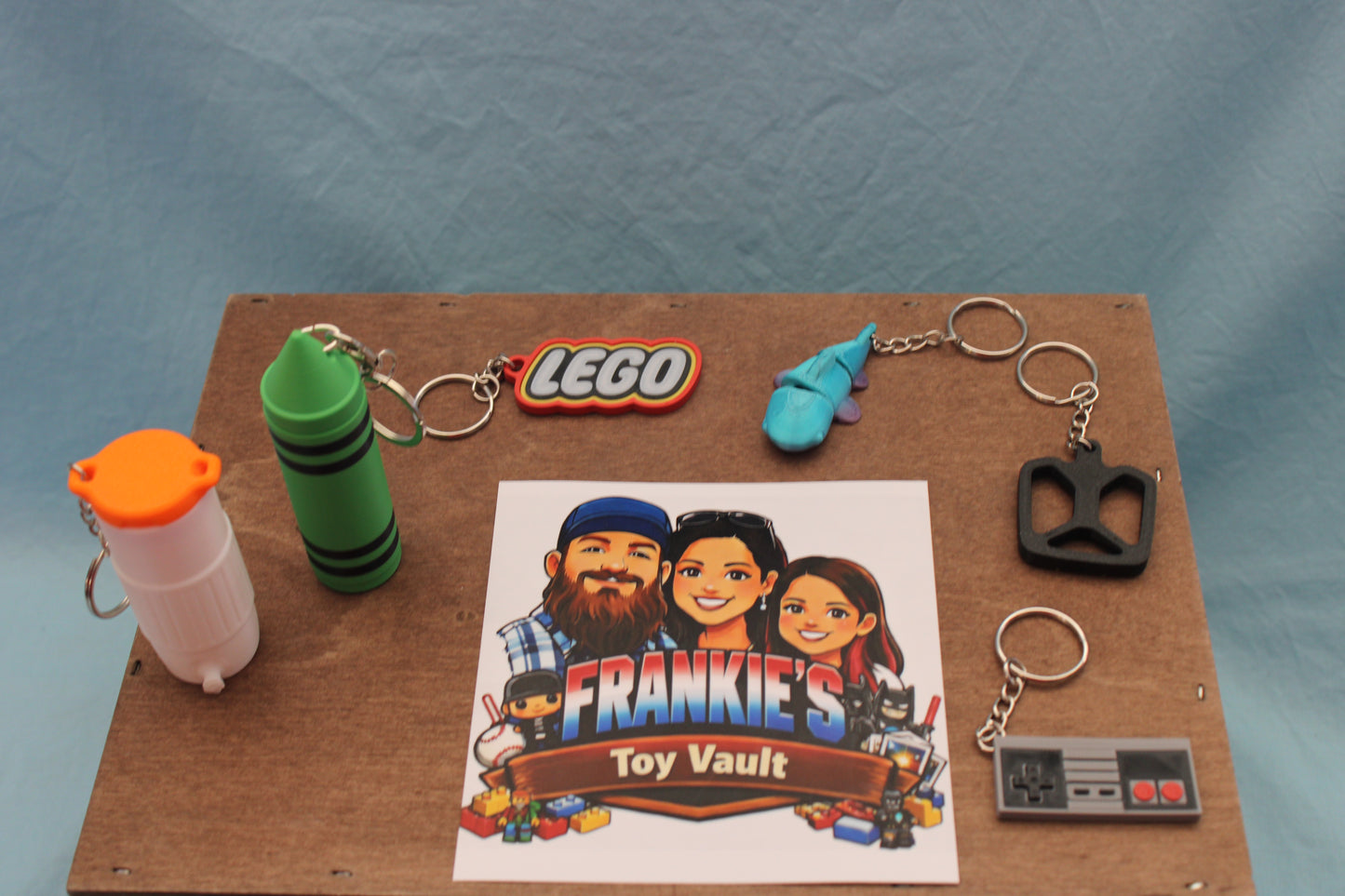 3D printed key chains