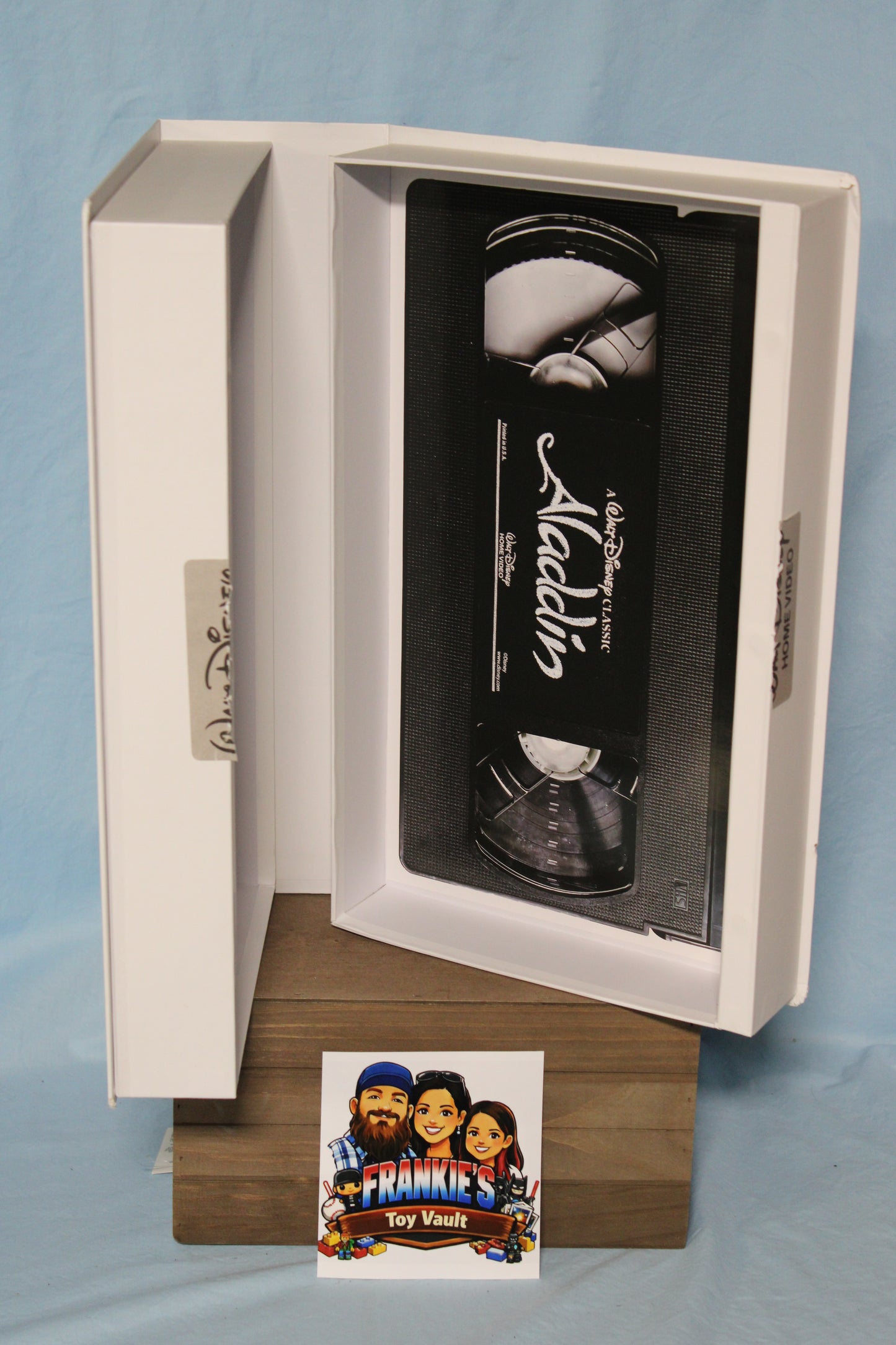 Aladdin Large VHS Collectible Box with Blanket