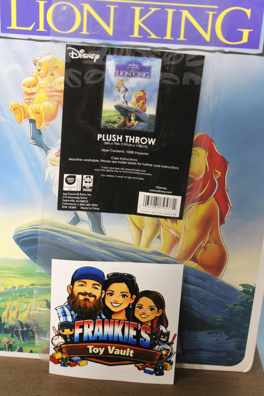 Lion King Large VHS Collectible Box with Blanket