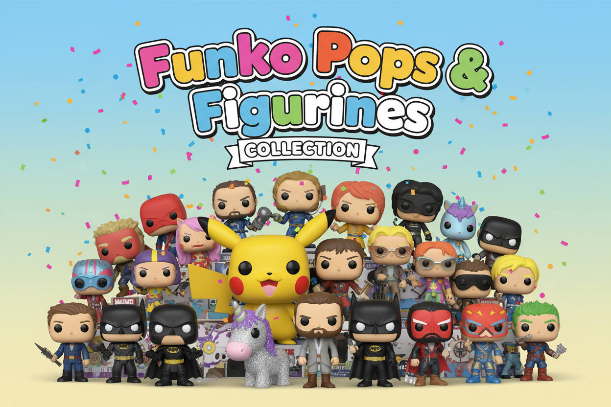 Funko Pops and Figurines
