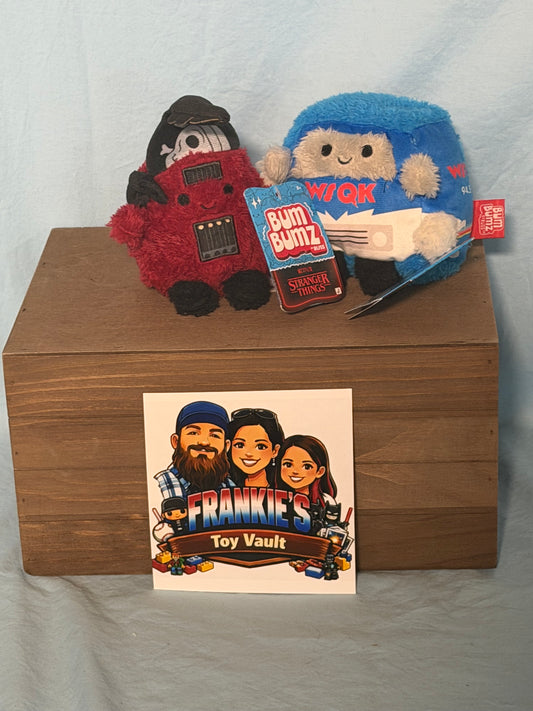 Bum Bumz Stranger Things WSQK Van & Eddie's Guitar Bundle