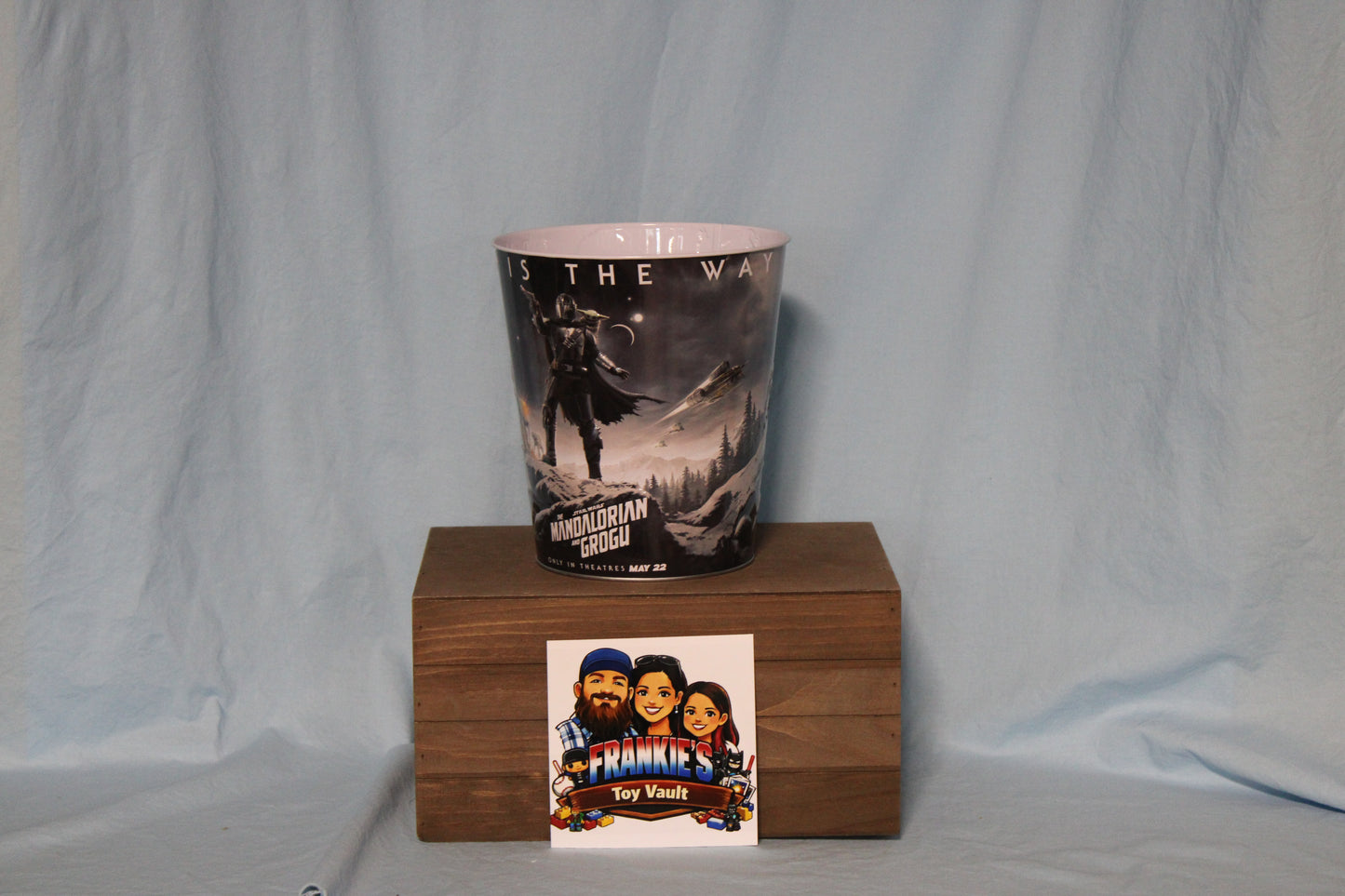 The Mandalorian and Grogu Movie Popcorn Tin