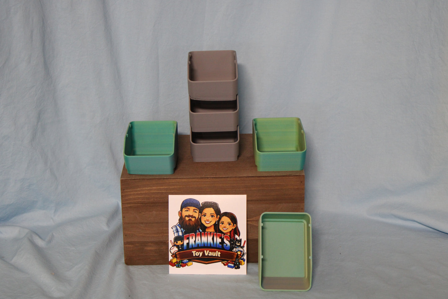 Mini storage containers x3