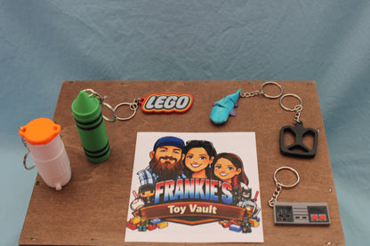3D printed key chains