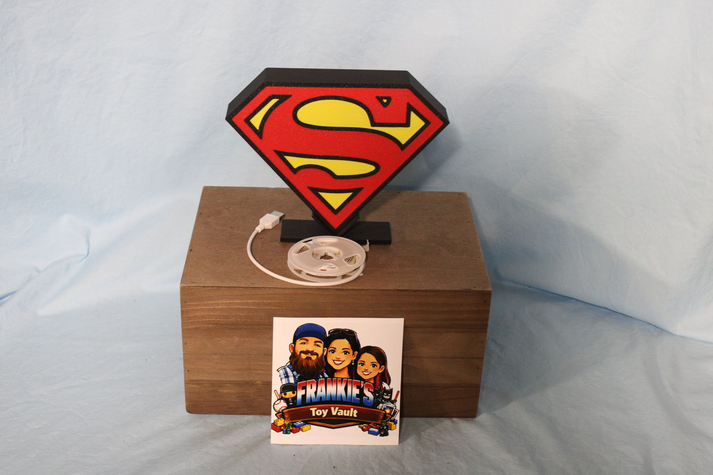 3D Printed Superman Lightbox