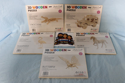 3d Wooden Puzzle
